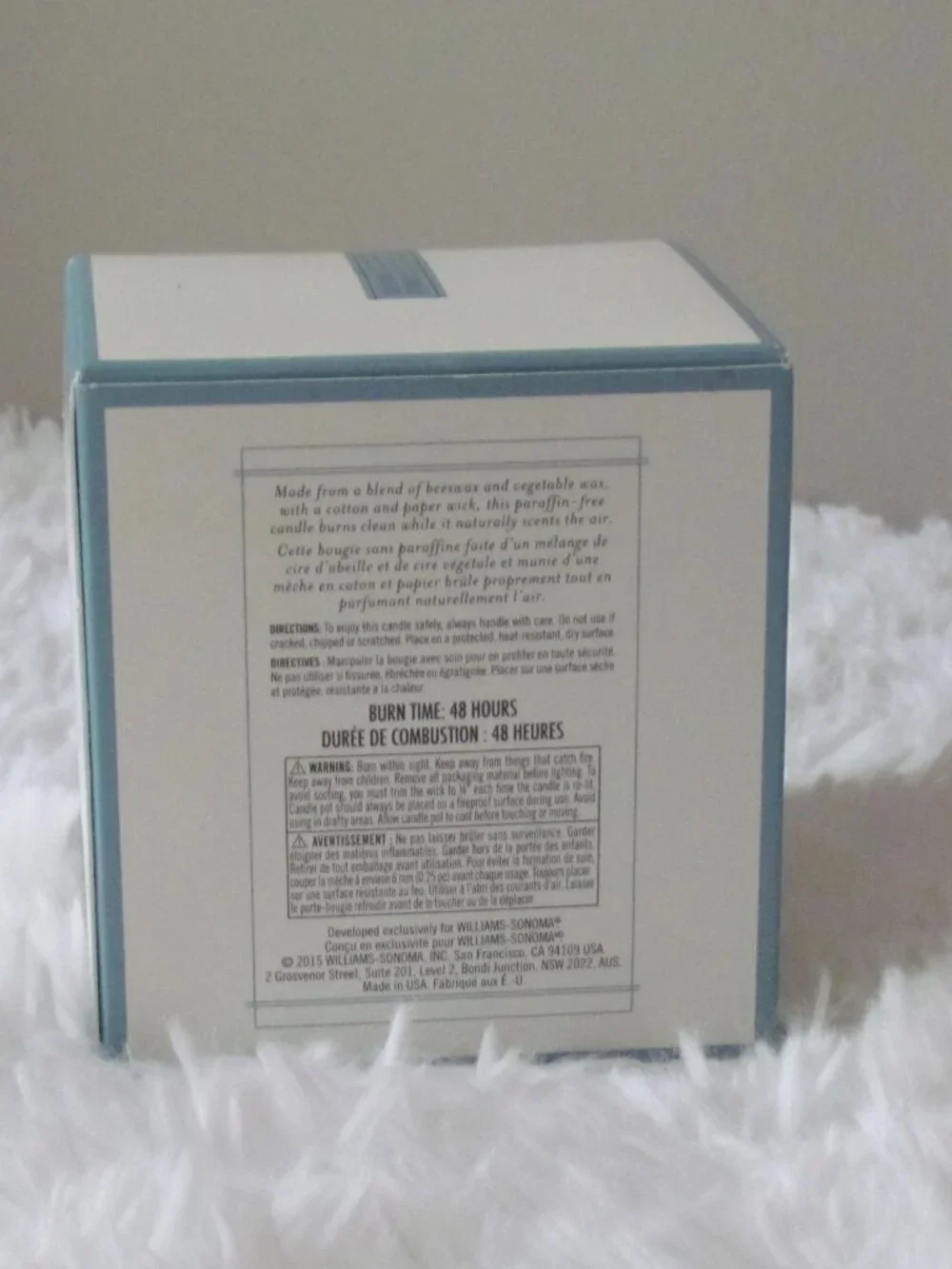 Williams-Sonoma Fleur De Sel With Essential Oils 9 oz., - NEW
